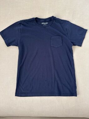 Crewcuts Dark Navy Short Sleeve Pocket Tee